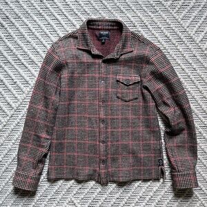 Todd Snyder - Wool Knit Houndstooth Shirt - Size M